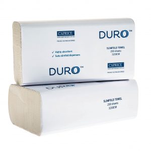 Duro Slimfold Interleaved Towel 23cm x 23cm