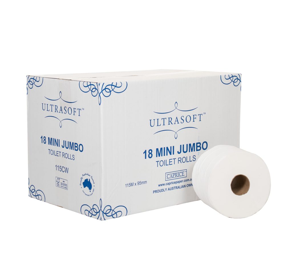 Ultrasoft Mini Jumbo 2 ply 115m