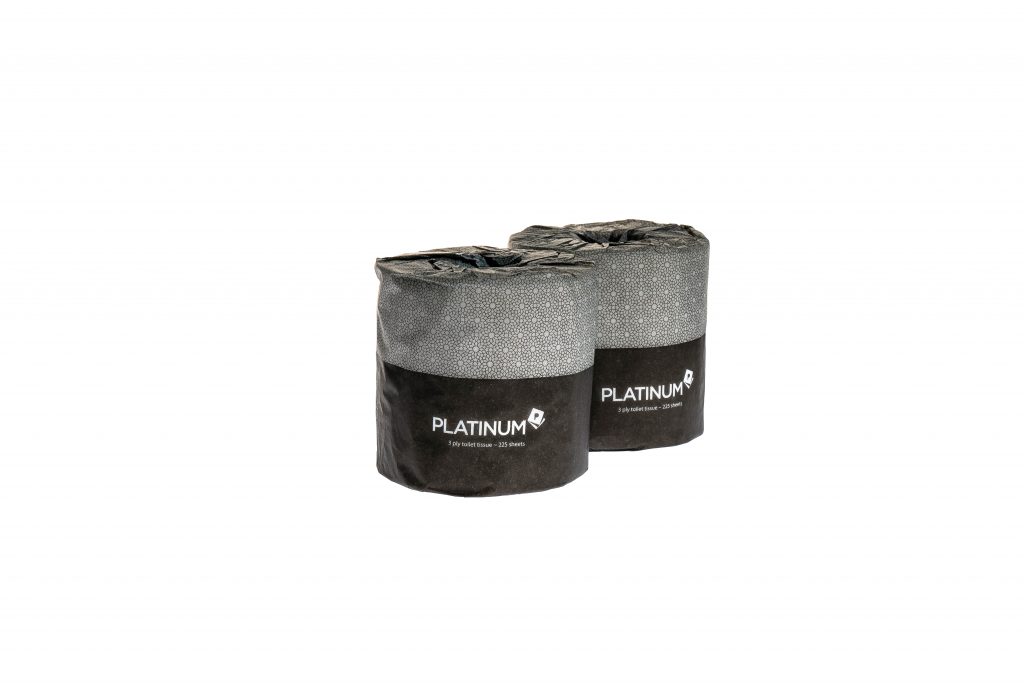 Platinum Toilet Roll 2 ply 400 sheet Individually Wrapped