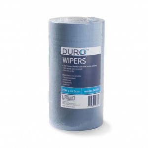 Duro Wiper Roll Scrim Blue 70 metre x 24.5cm