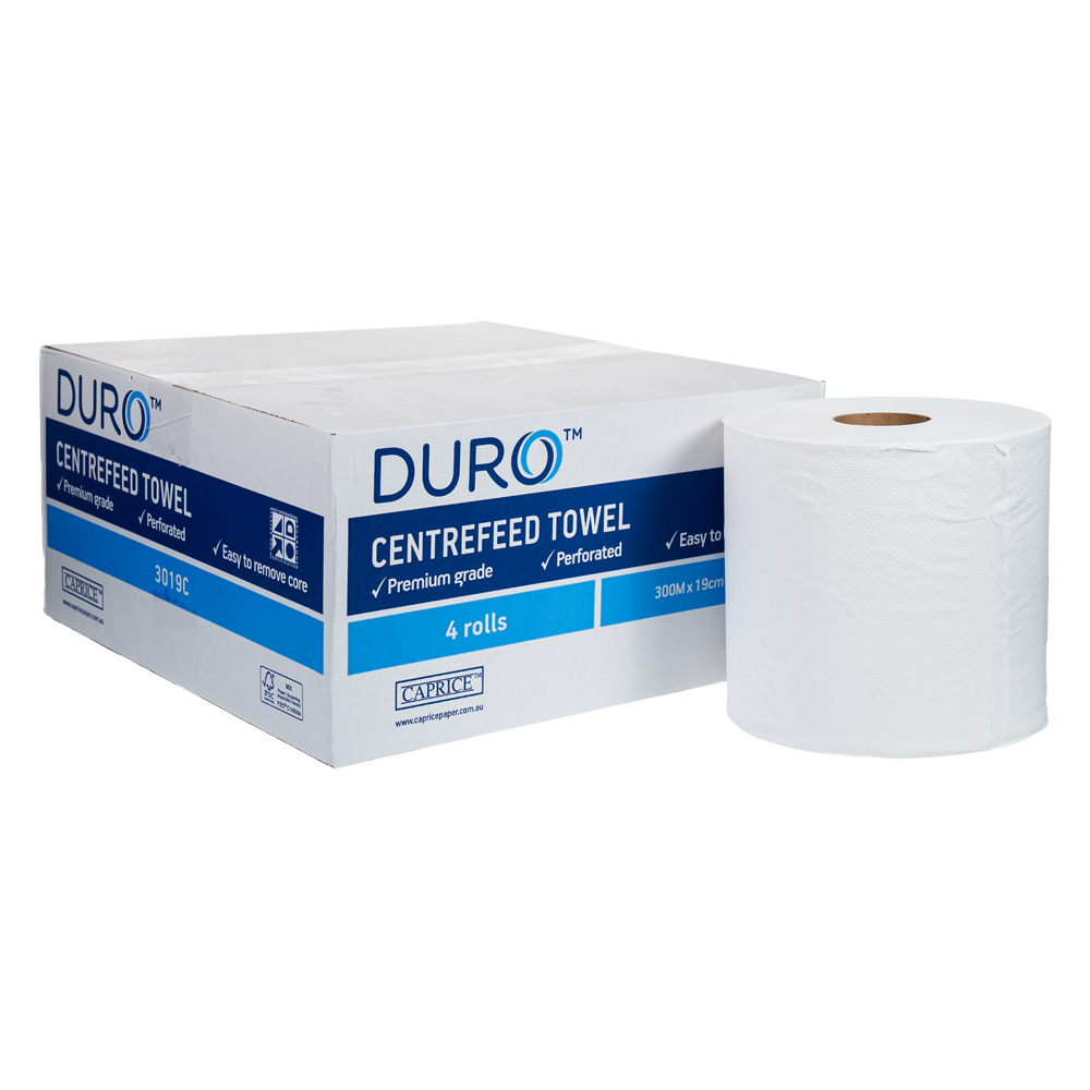 Duro Centrefeed Towel 300m x 19cm