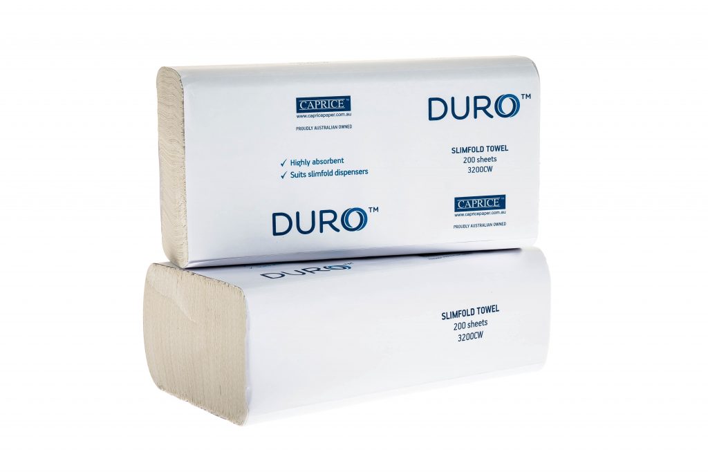 Duro Slimfold Interleaved Towel 23cm x 23cm