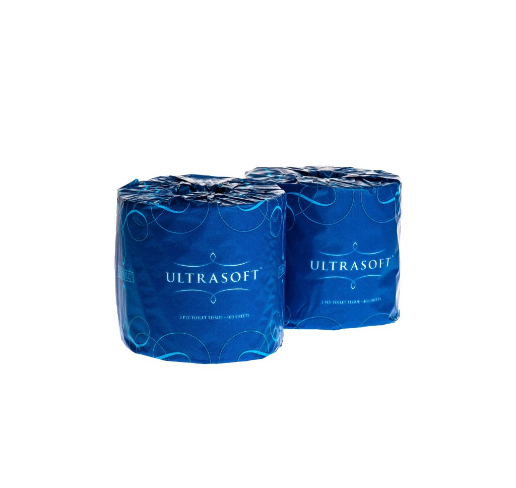 Ultrasoft Toilet Roll 2 ply 400 sheet Individually Wrapped