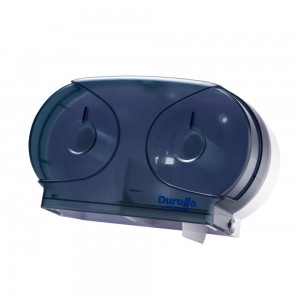 Mini Jumbo Twin Toilet Roll Dispenser (ABS Plastic)