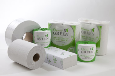 Caprice Green Environmentally Friendly Toilet Tissue and Paper Products