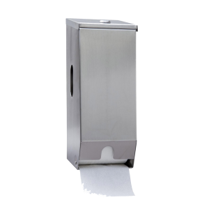 2 Roll Toilet Roll Dispenser (Stainless Steel)