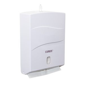 Caprice Interleaved Towel Dispenser (White ABS Plastic)