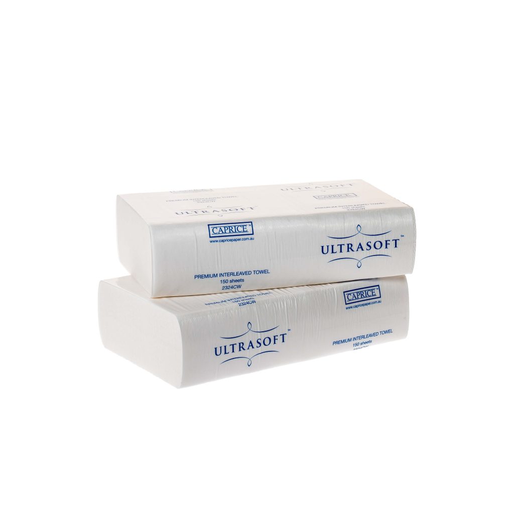 Ultrasoft Interleaved Towel 24cm x 23cm