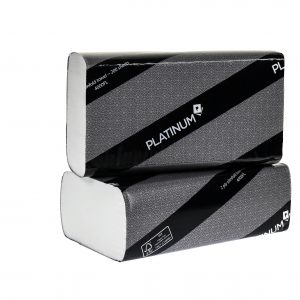 Platinum 2 Ply Slimfold Towel 23cm x 23cm