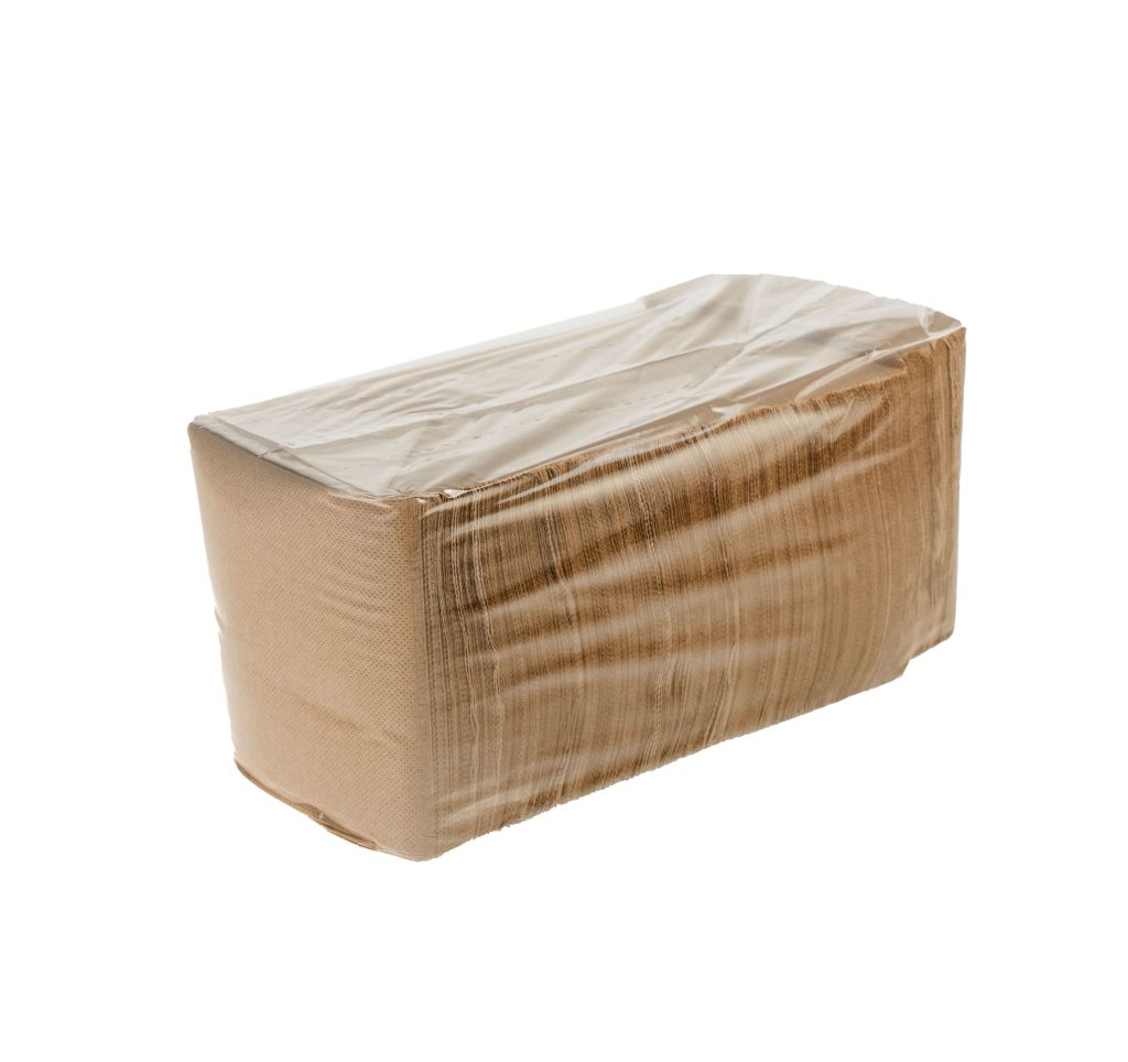 Caprice Green Quilted Cocktail Napkin Kraft