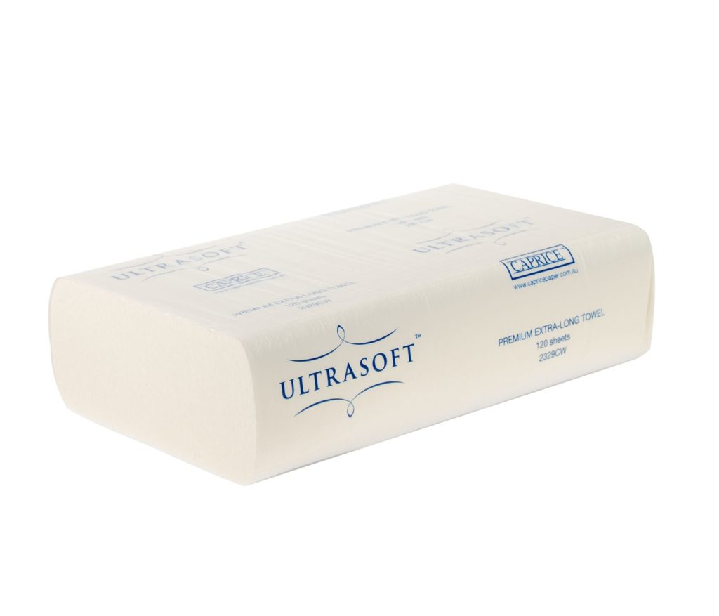 Ultrasoft Extra-Long Interleaved Towel 29 x 23cm