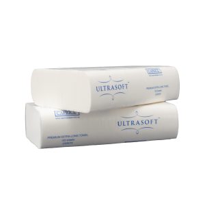 Ultrasoft Extra-Long Interleaved Towel 29cm x 23cm