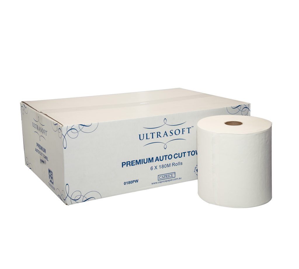 Ultrasoft Premium Auto-Cut Towel 180m