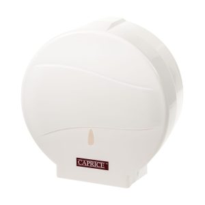 Caprice Jumbo Roll Dispenser (White ABS Plastic)