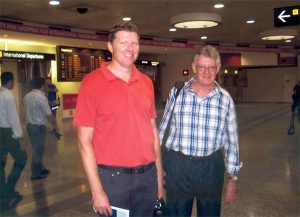 David & Brian Work Trip