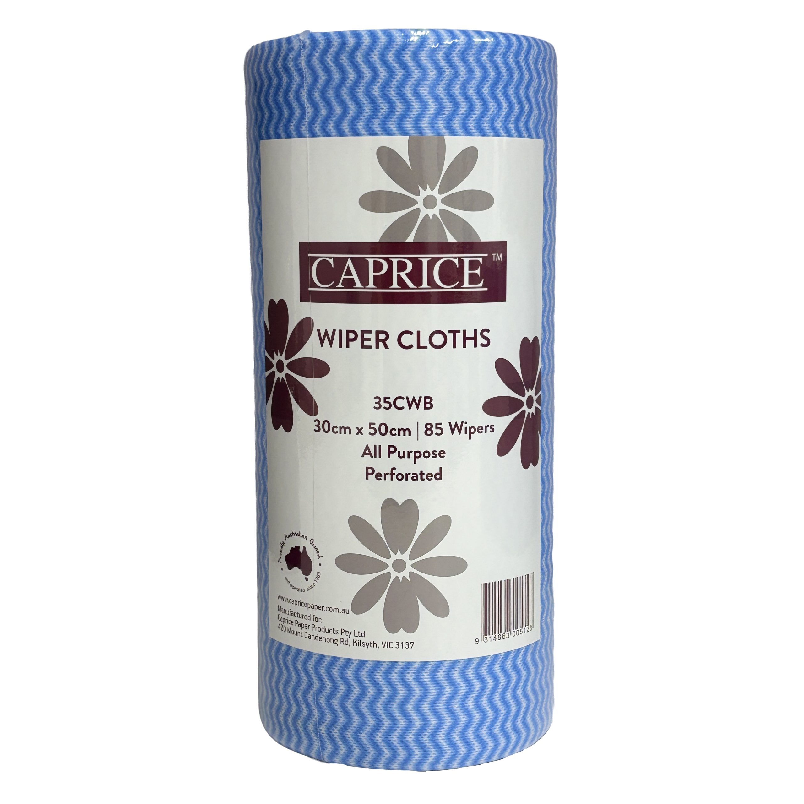Caprice Wiper Roll All Purpose Blue 50cm x 30cm